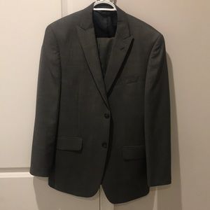 Michael Kors Gray Mens Suit Jacket & Pants